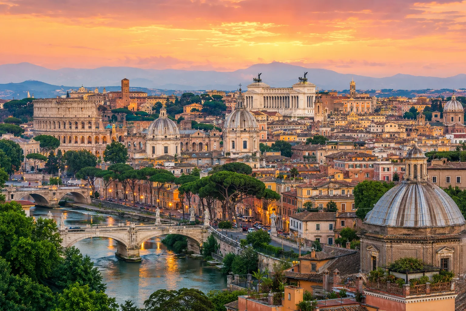 The Colosseum in Rome